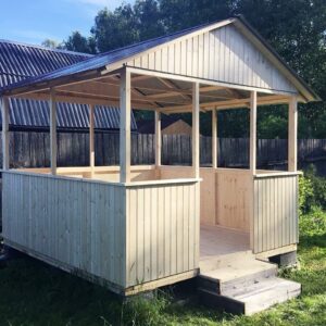 Беседка из дерева Весенняя