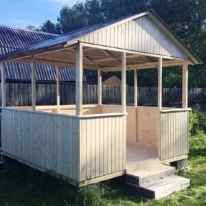 Беседка из дерева Весенняя