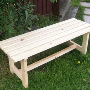 Лавка дачная