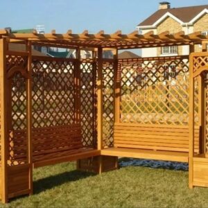 Пергола угловая