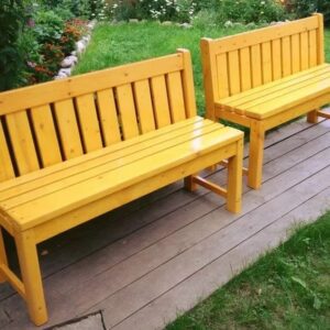 Скамья садовая 5