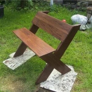 Скамья садовая 6