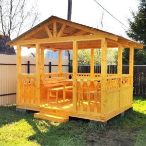 Беседка для дачи Викинг 4